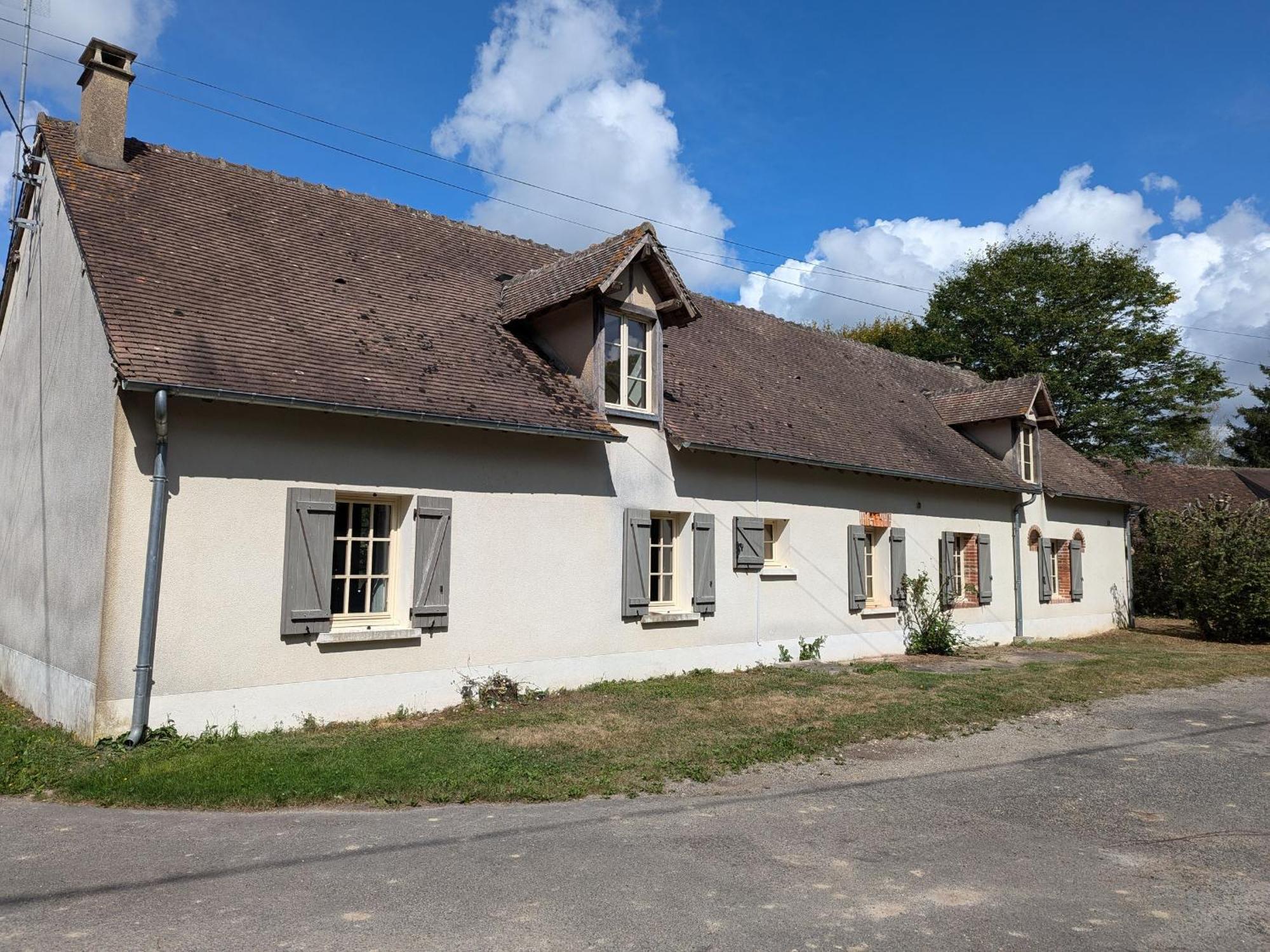 Ferme Renovee En Sologne Avec Cheminee, Fibre Et Jardin, Proche De Gien Et Sancerre - Fr-1-590-81 Vila Coullons Exterior foto